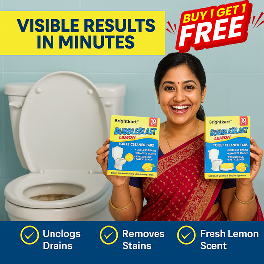 BubbleBlast™ Lemon Toilet Cleaner | BUY 1 GET 1 FREE