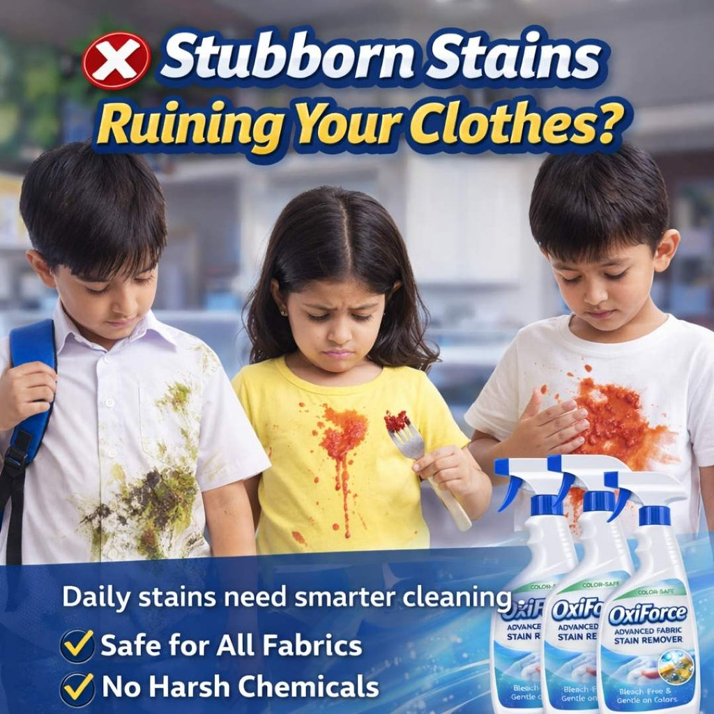 OxiForce Advanced Stain Remover Liquid | Color-Safe | BUY 1 GET 1 FREE!