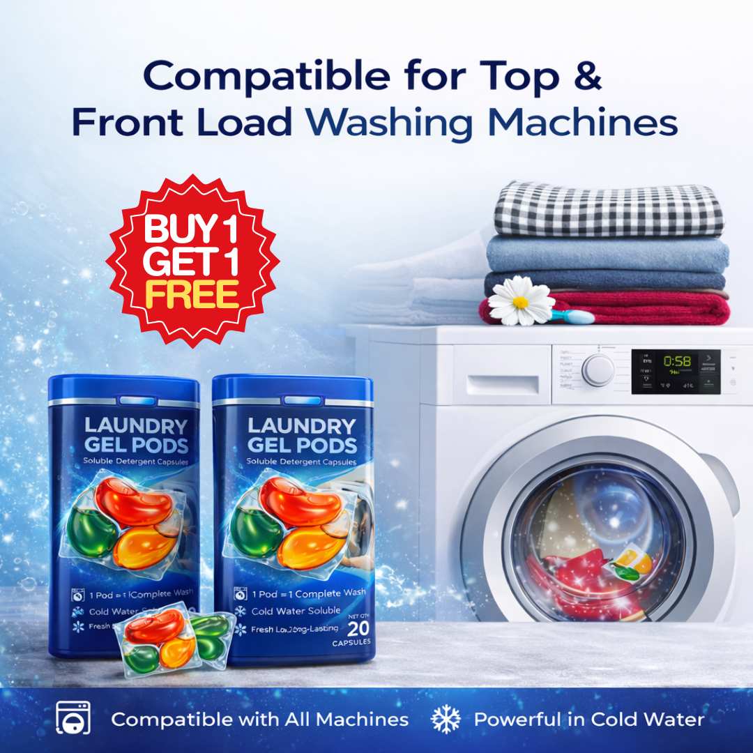 Laundry Gel Pods | BUY 1 GET 1 FREE