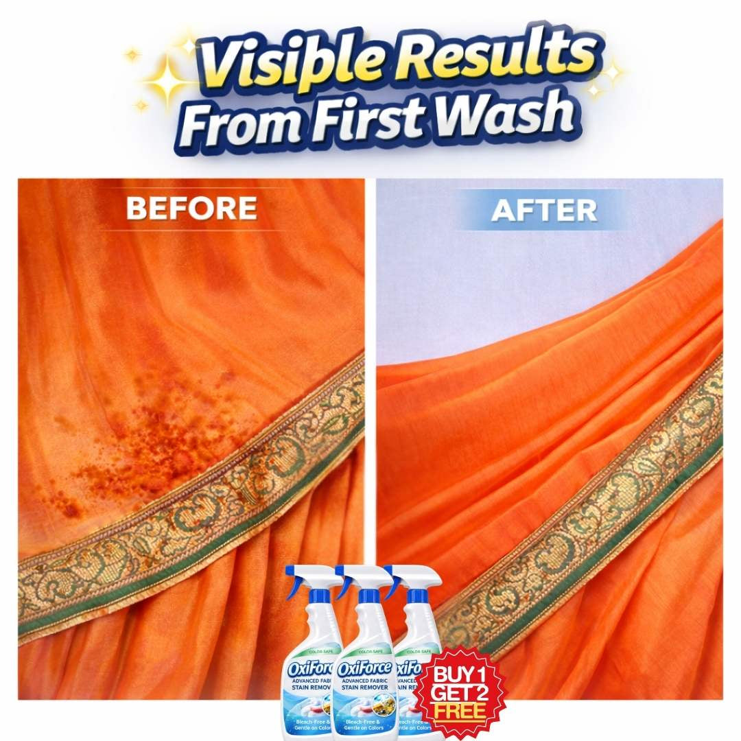 OxiForce Advanced Stain Remover Liquid | Color-Safe | BUY 1 GET 1 FREE!