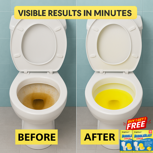 BubbleBlast™ Lemon Toilet Cleaner | BUY 1 GET 1 FREE