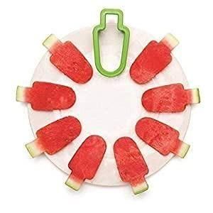 Stainless Steel Watermelon Slicer Cutter Use for Kitchen Fruit Slicer Kitchen Knife Ice Cream Candy Shape