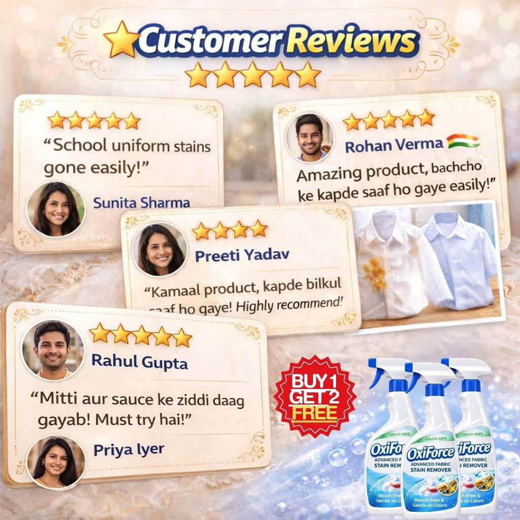 OxiForce Advanced Stain Remover Liquid | Color-Safe | BUY 1 GET 1 FREE!