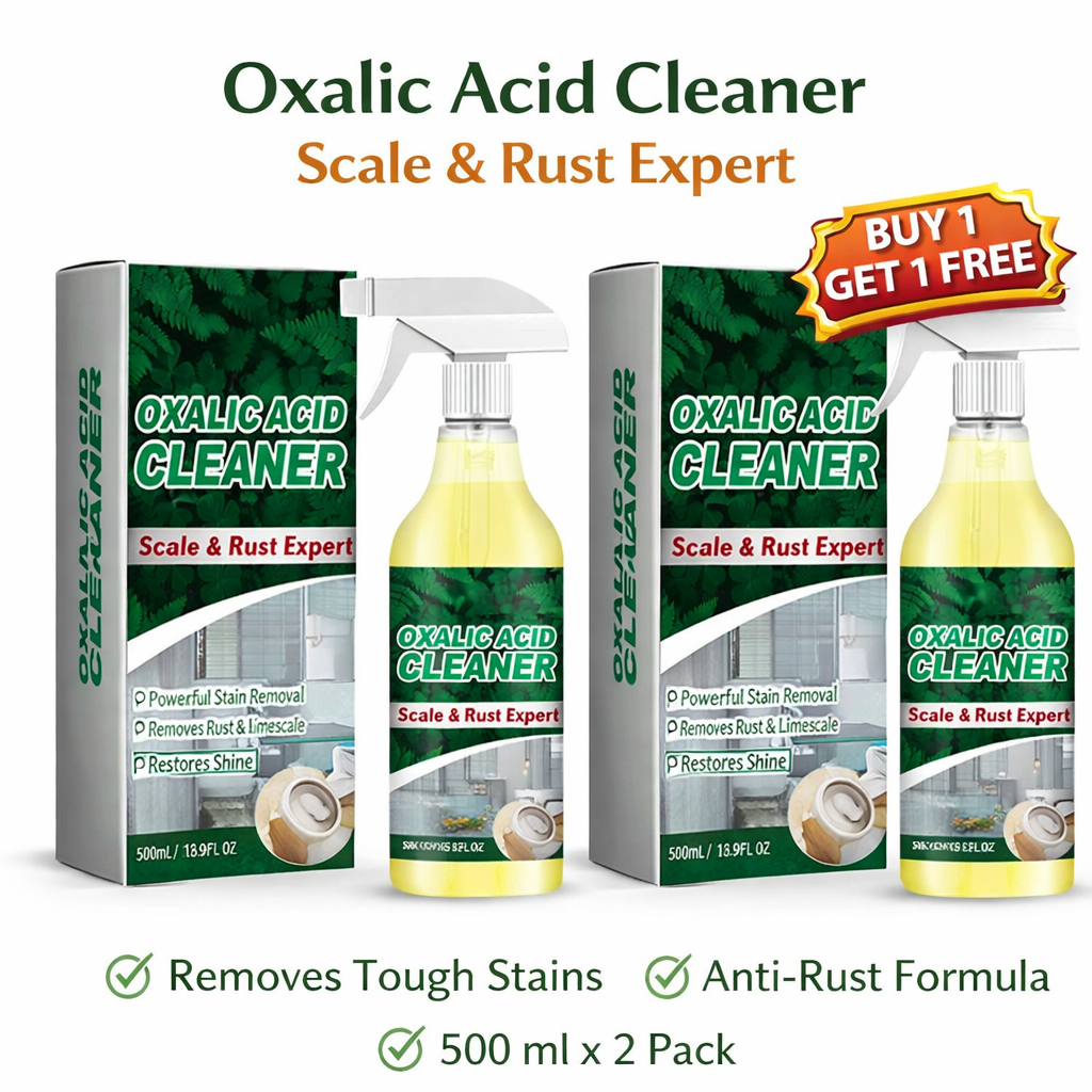Oxalic Acid Cleaner Scale & Rust Removal Expert | BUY 1 GET 1 FREE!